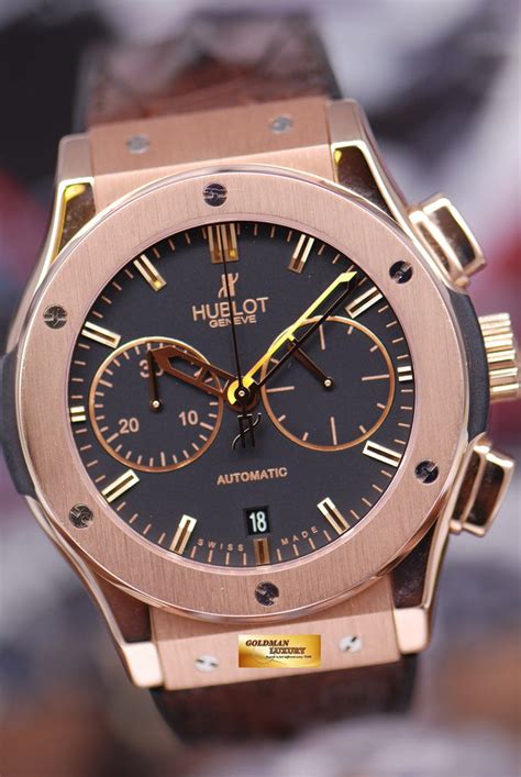 Hublot rose gold watch